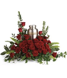 Forever In Our Hearts Cremation Tribute from Schultz Florists, flower delivery in Chicago